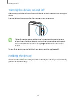 Предварительный просмотр 20 страницы Samsung SM-C101 User Manual