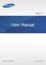 Samsung SM-C111 User Manual preview