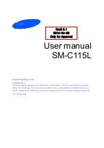 Preview for 1 page of Samsung SM-C115L User Manual