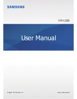 Samsung SM-C200 Gear 360 User Manual preview