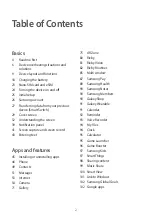 Preview for 2 page of Samsung SM-F700F User Manual