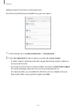 Предварительный просмотр 216 страницы Samsung SM-F907B User Manual