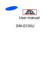 Preview for 1 page of Samsung SM-G130U User Manual