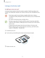 Предварительный просмотр 15 страницы Samsung SM-G318H User Manual