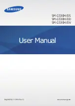 Preview for 1 page of Samsung SM-G530H/DS User Manual
