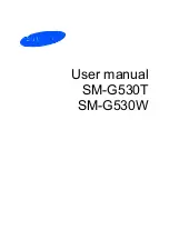 Preview for 1 page of Samsung SM-G530T User Manual