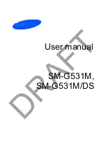 Samsung SM-G531M User Manual preview