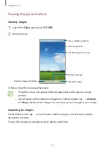 Предварительный просмотр 72 страницы Samsung SM-G6100 User Manual