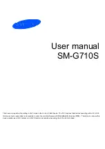 Preview for 1 page of Samsung SM-G710S User Manual