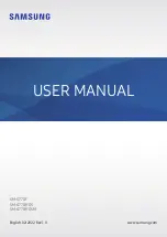 Samsung SM-G770F User Manual preview