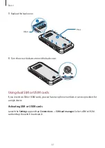 Preview for 22 page of Samsung SM-G889YB/DS User Manual