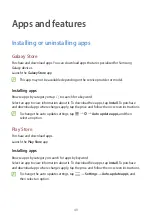 Preview for 40 page of Samsung SM-G889YB/DS User Manual