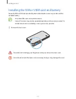 Preview for 13 page of Samsung SM-G900W8 User Manual