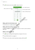 Предварительный просмотр 75 страницы Samsung SM-G920S User Manual