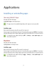 Preview for 73 page of Samsung SM-G925W8 User Manual