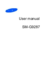 Samsung SM-G9287 User Manual preview