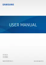 Preview for 1 page of Samsung SM-G981W User Manual