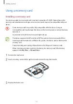 Preview for 16 page of Samsung SM-J100M User Manual