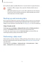 Preview for 76 page of Samsung SM-J110L User Manual