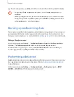 Предварительный просмотр 77 страницы Samsung SM-J110M User Manual