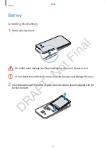 Предварительный просмотр 8 страницы Samsung SM-J120P User Manual