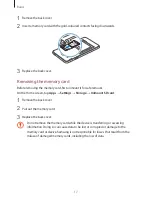 Предварительный просмотр 17 страницы Samsung SM-J200F User Manual