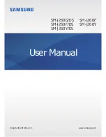 Preview for 1 page of Samsung SM-J260G/DS User Manual