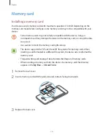 Предварительный просмотр 16 страницы Samsung SM-J3110 User Manual