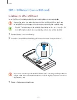 Preview for 15 page of Samsung SM-J327W User Manual