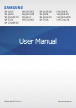 Samsung SM-J330F User Manual preview