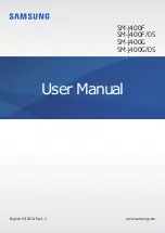 Preview for 1 page of Samsung SM-J400G/DS User Manual