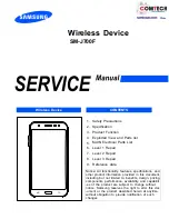 Предварительный просмотр 1 страницы Samsung SM-J700F Service Manual