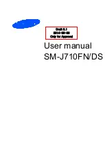 Preview for 1 page of Samsung SM-J710FN User Manual