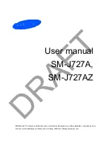 Предварительный просмотр 1 страницы Samsung SM-J727A User Manual