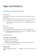 Preview for 36 page of Samsung SM-M325F/DS User Manual