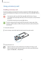 Предварительный просмотр 20 страницы Samsung SM-N9100 User Manual