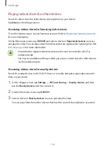 Предварительный просмотр 118 страницы Samsung SM-N9100 User Manual