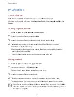 Preview for 77 page of Samsung SM-N910W8 User Manual