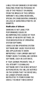 Предварительный просмотр 7 страницы Samsung SM-N915 Product Safety & Warranty Information