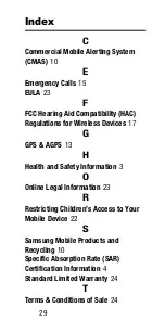 Preview for 38 page of Samsung SM-N915 Product Safety & Warranty Information