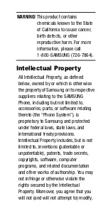 Preview for 4 page of Samsung SM-N915V Product Safety & Warranty Information