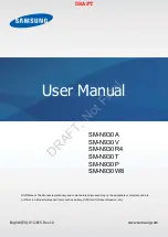 Предварительный просмотр 1 страницы Samsung SM-N930A User Manual