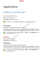 Предварительный просмотр 73 страницы Samsung SM-N930S User Manual