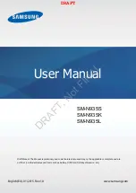 Preview for 1 page of Samsung SM-N935K User Manual