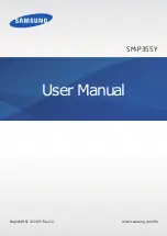 Предварительный просмотр 1 страницы Samsung SM-P355Y User Manual