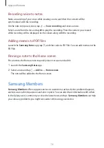 Предварительный просмотр 79 страницы Samsung SM-P613 User Manual