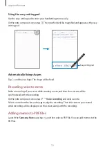 Preview for 73 page of Samsung SM-P615 User Manual