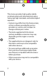 Предварительный просмотр 3 страницы Samsung SM-P900 Quick Start Manual