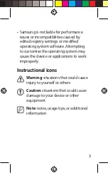 Preview for 4 page of Samsung SM-P900 Quick Start Manual