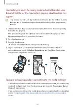 Предварительный просмотр 20 страницы Samsung SM-R190 User Manual